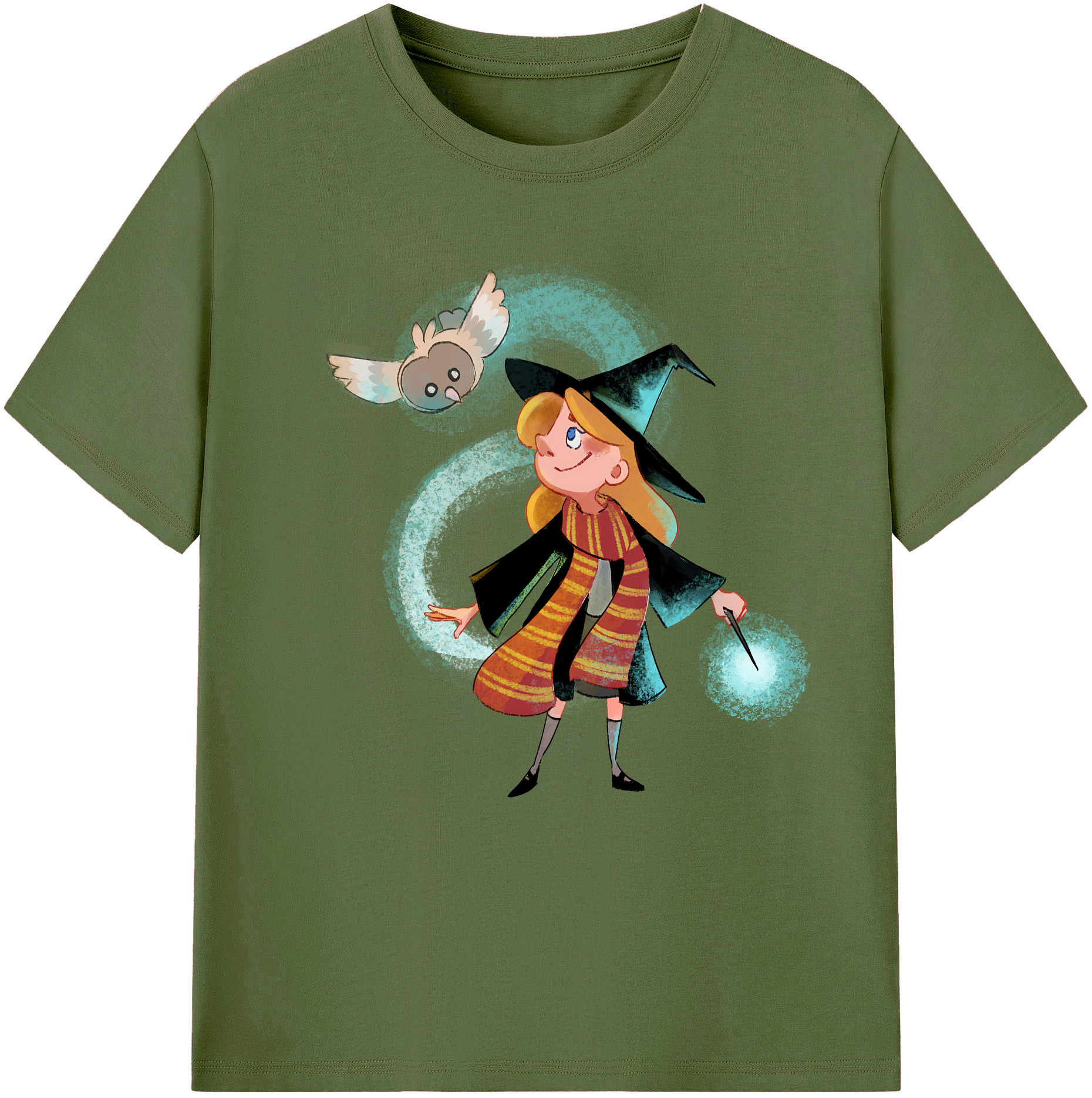（画像用） Harry Potter ハリー・ポッターシリーズ 綿100％半袖Tシャツ（フロントプリント）